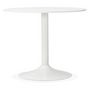 Voir la diapositive 2 : Paris Prix Table de Repas  Vanta  120cm Blanc