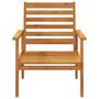 Voir la diapositive 5 : VIDAXL Fauteuil de jardin lot de 2 66,5x65x81 cm bois massif d'acacia