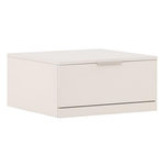 Paris Prix Table de Chevet 2 Tiroirs  Nice  29cm Beige