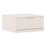 Voir la diapositive 1 : Paris Prix Table de Chevet 2 Tiroirs  Nice  29cm Beige