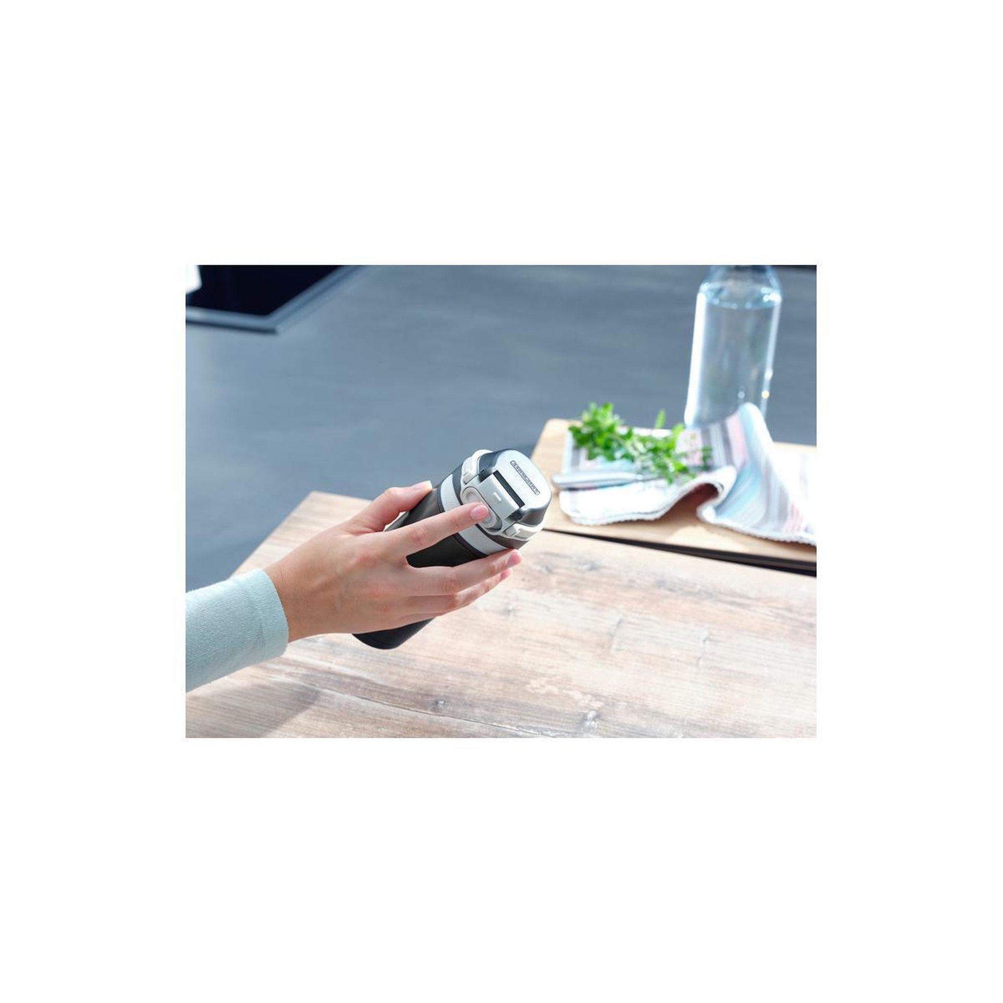 Voir la diapositive 3 : Leifheit Leifheit 03243 thermos 350 ml Noir Acier inoxydable