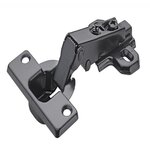 CENTRALE BRICO Charnière Slide On Applique, HETTICH, 35 mm, noir