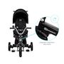 Voir la diapositive 3 : KINDERKRAFT Tricycle modulaire avec siège rotatif et harnais de sécurité