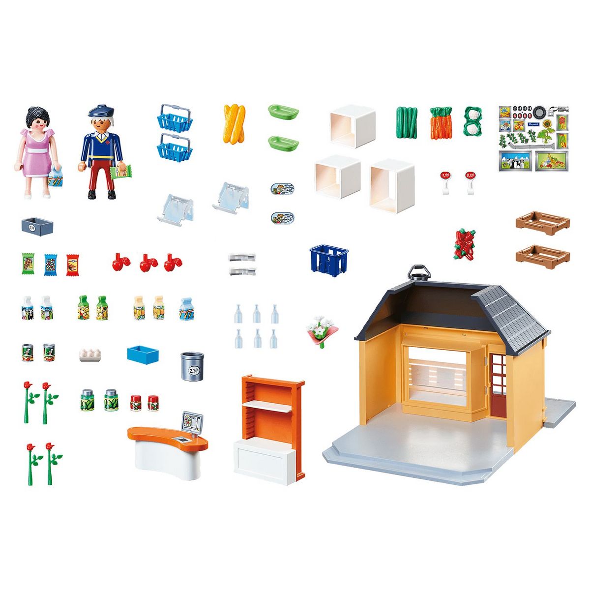 PLAYMOBIL 70375 - City Life - Epicerie