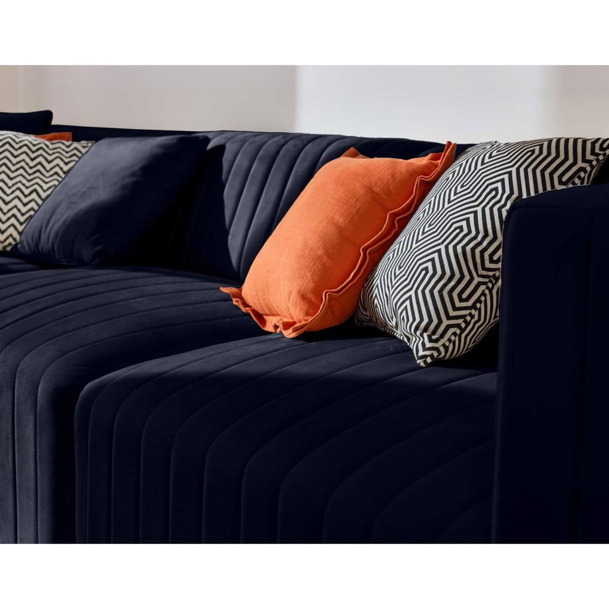 LISA DESIGN Nova - canapé modulable 3 places - en velours