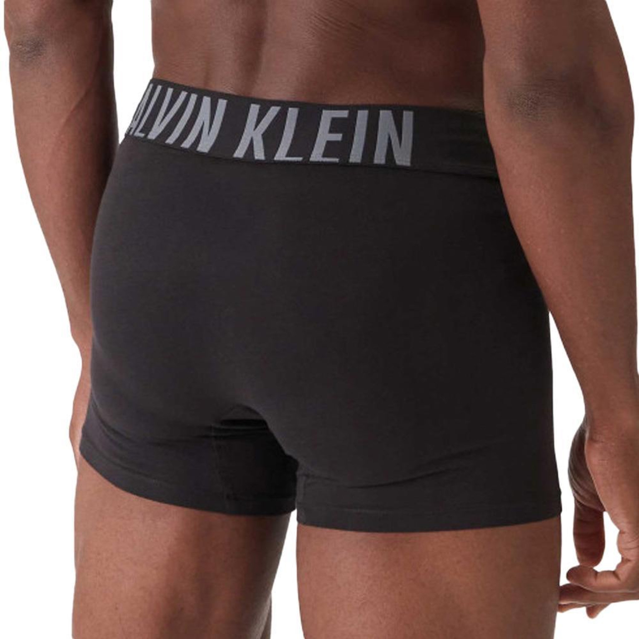 Voir la diapositive 3 : CALVIN KLEIN JEANS X3 Boxers Noir/Vert Homme Calvin Klein Jeans Boxer Brief