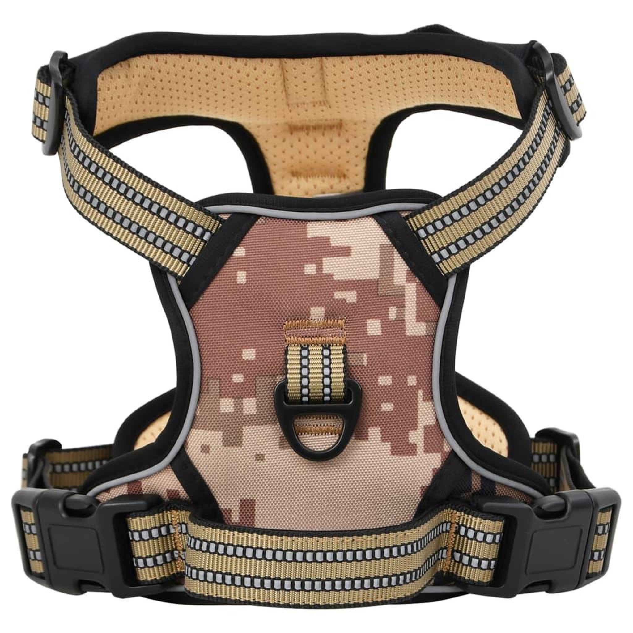 VIDAXL Harnais pour chien avec bandes reflechissantes reglables XL