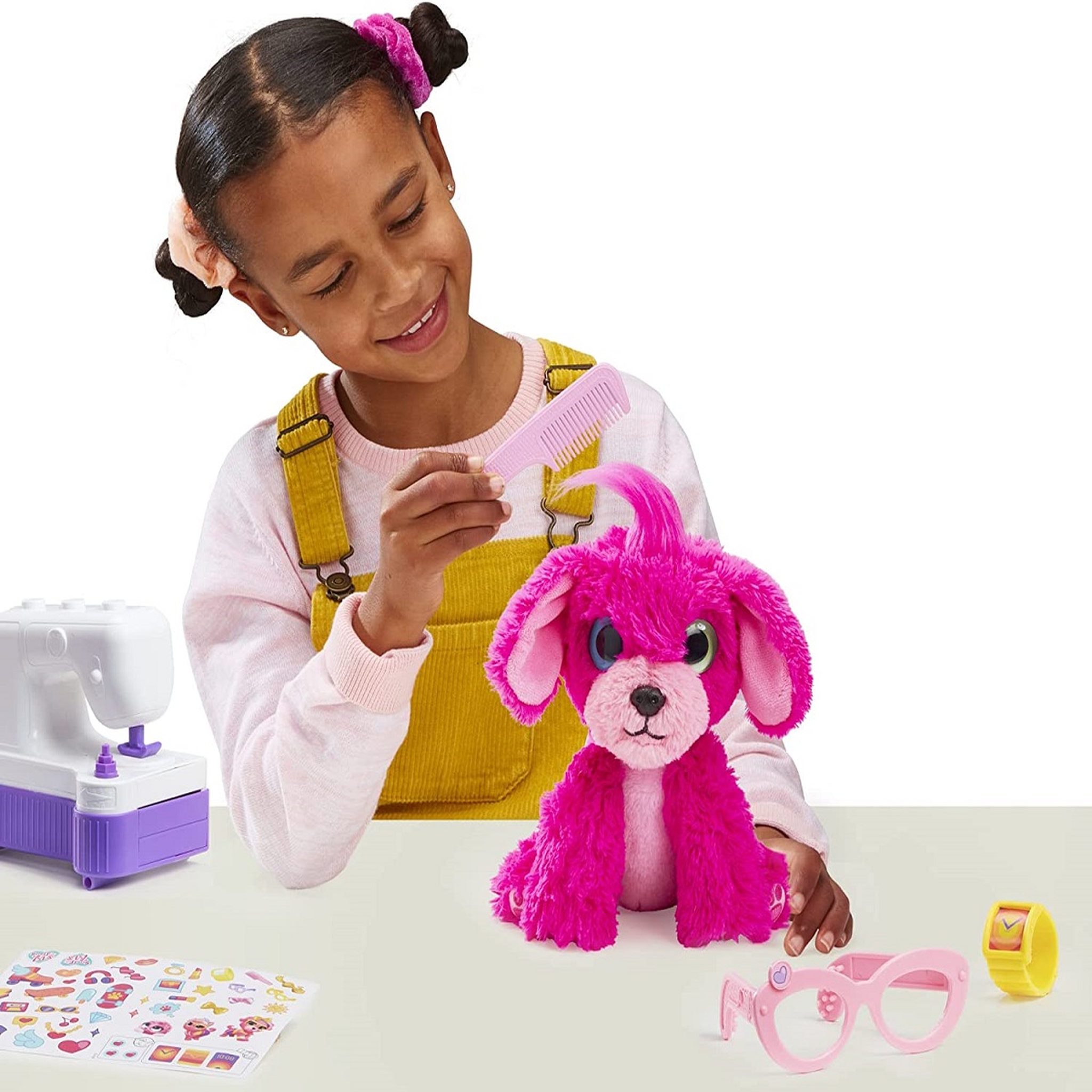 Voir la diapositive 6 : MOOSE TOYS Couture Surprise Rose - Little Live Pets Scruff-A-Luvs