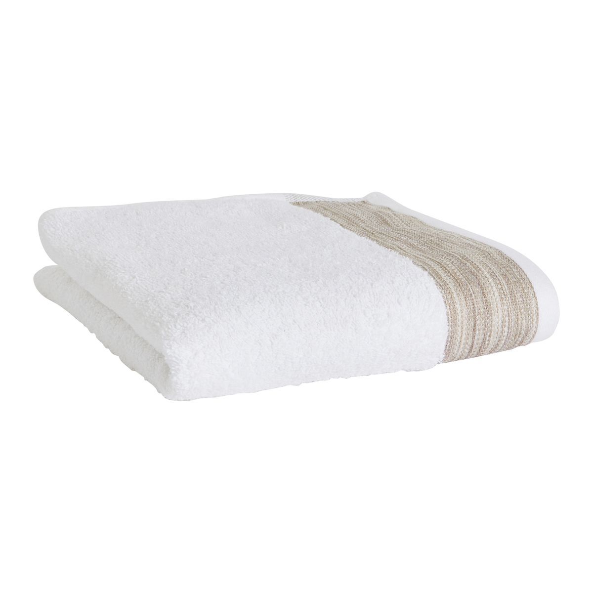 ACTUEL Serviette invité fantaisie en coton 450 g/m²