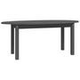 Voir la diapositive 2 : VIDAXL Table basse Gris 110x55x45 cm Bois massif de pin