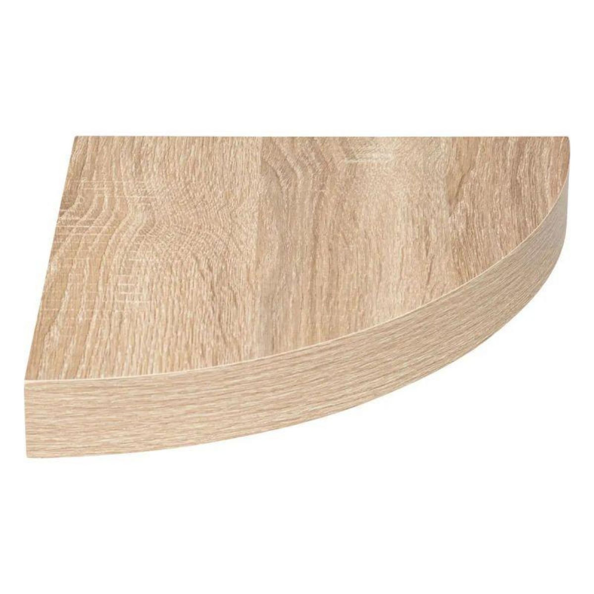  Étagère d'Angle Murale  Fixy  25cm Chêne Naturel