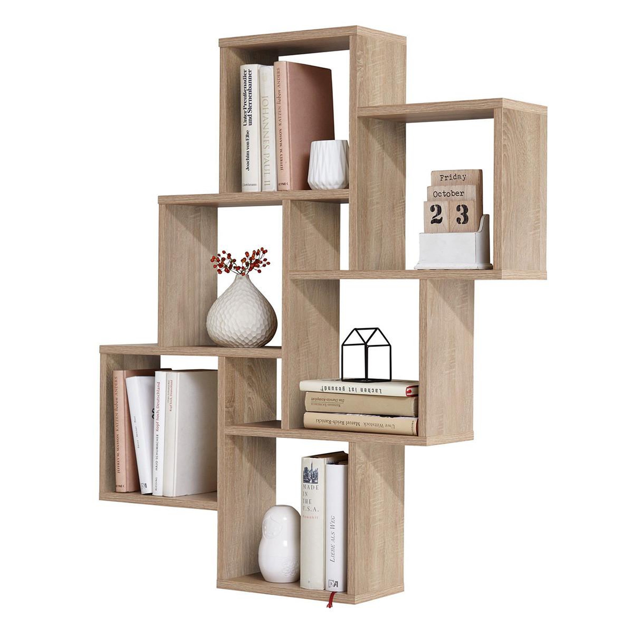 Paris Prix Étagère murale design  riolo  94cm chêne