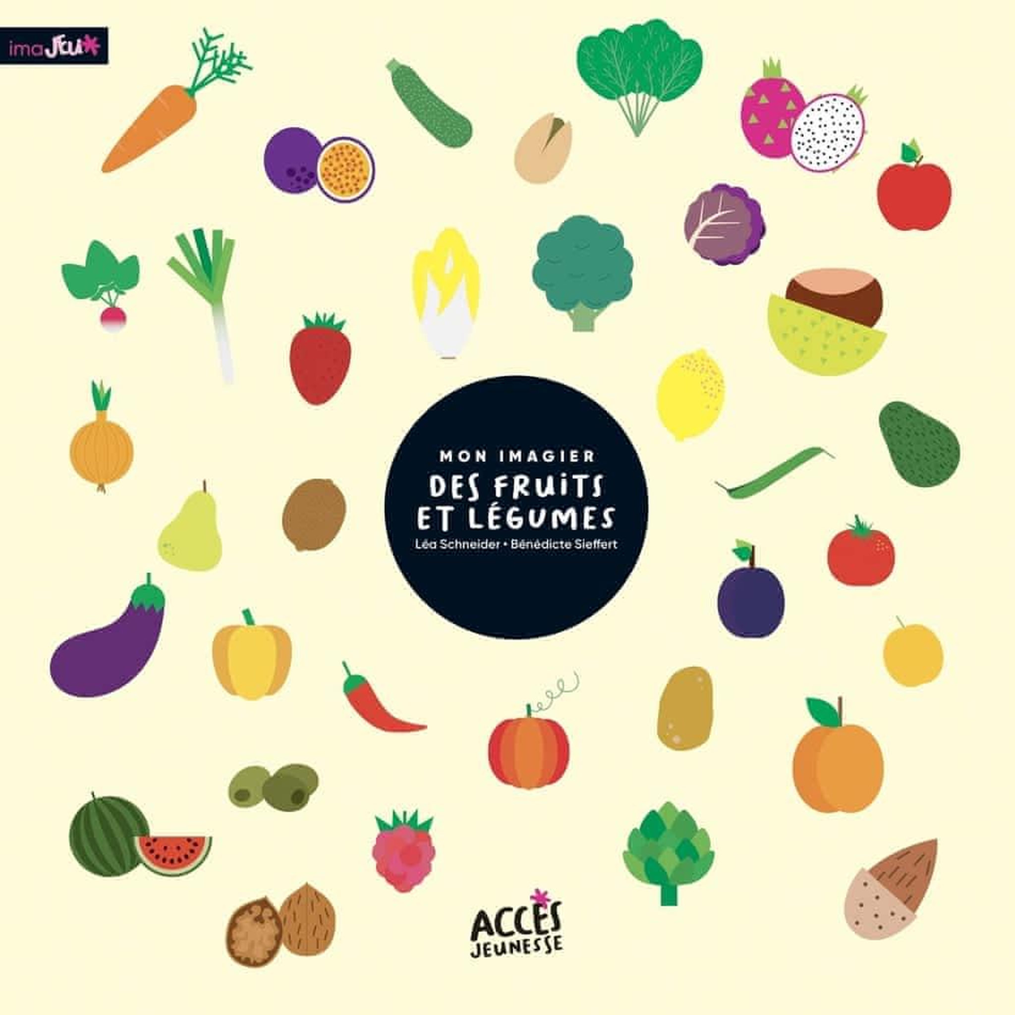 MON IMAGIER DES FRUITS ET LEGUMES, Schneider Léa