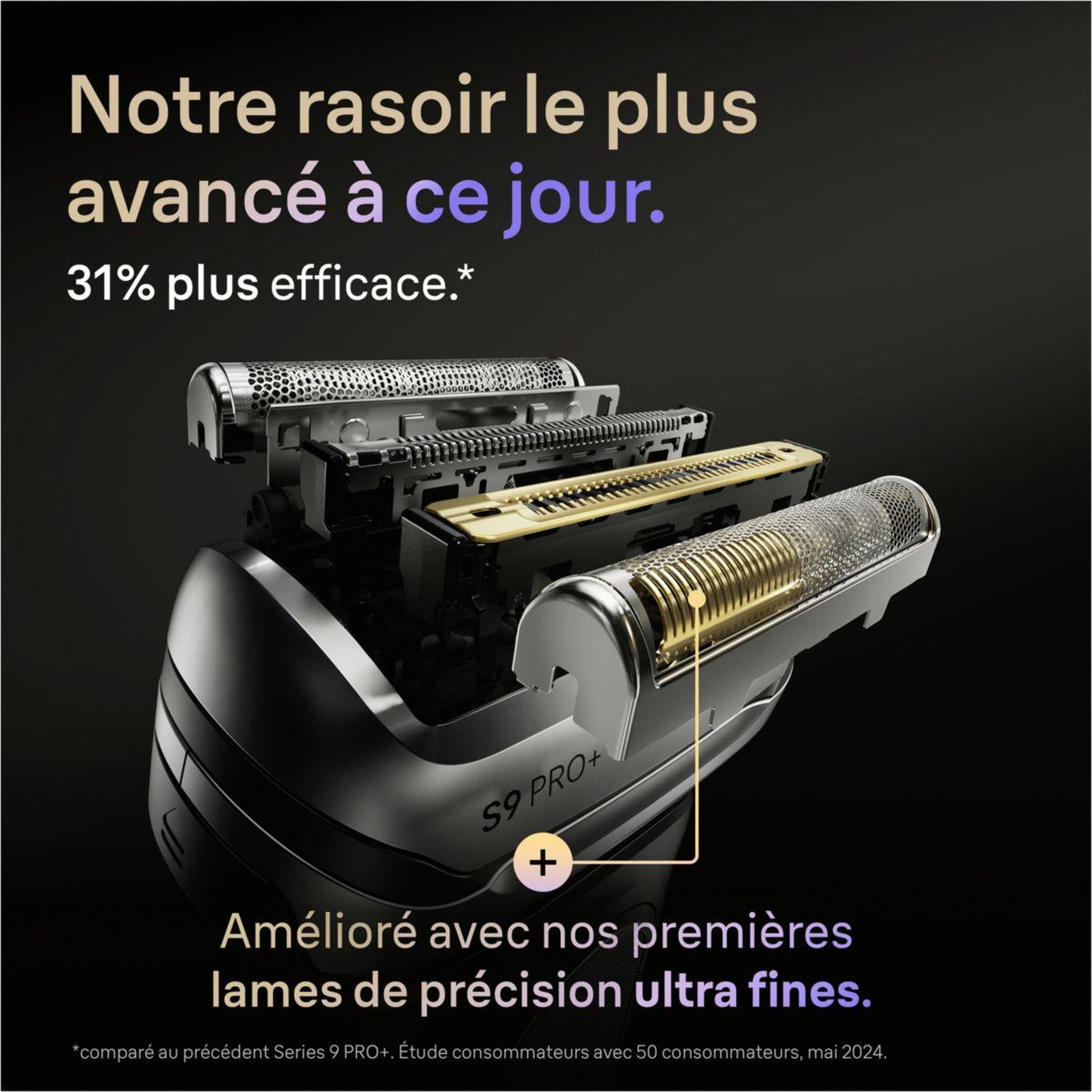 Voir la diapositive 5 : BRAUN Rasoir électrique series 9 9675cc clean&charge