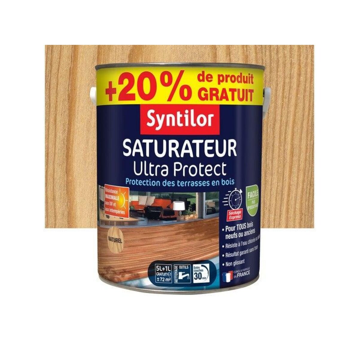 CENTRALE BRICO Saturateur aqua naturel 5 l + 20%