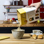 Voir la diapositive 4 : Paris Prix Boîte à Céréales en Métal  Ludique  23cm Jaune