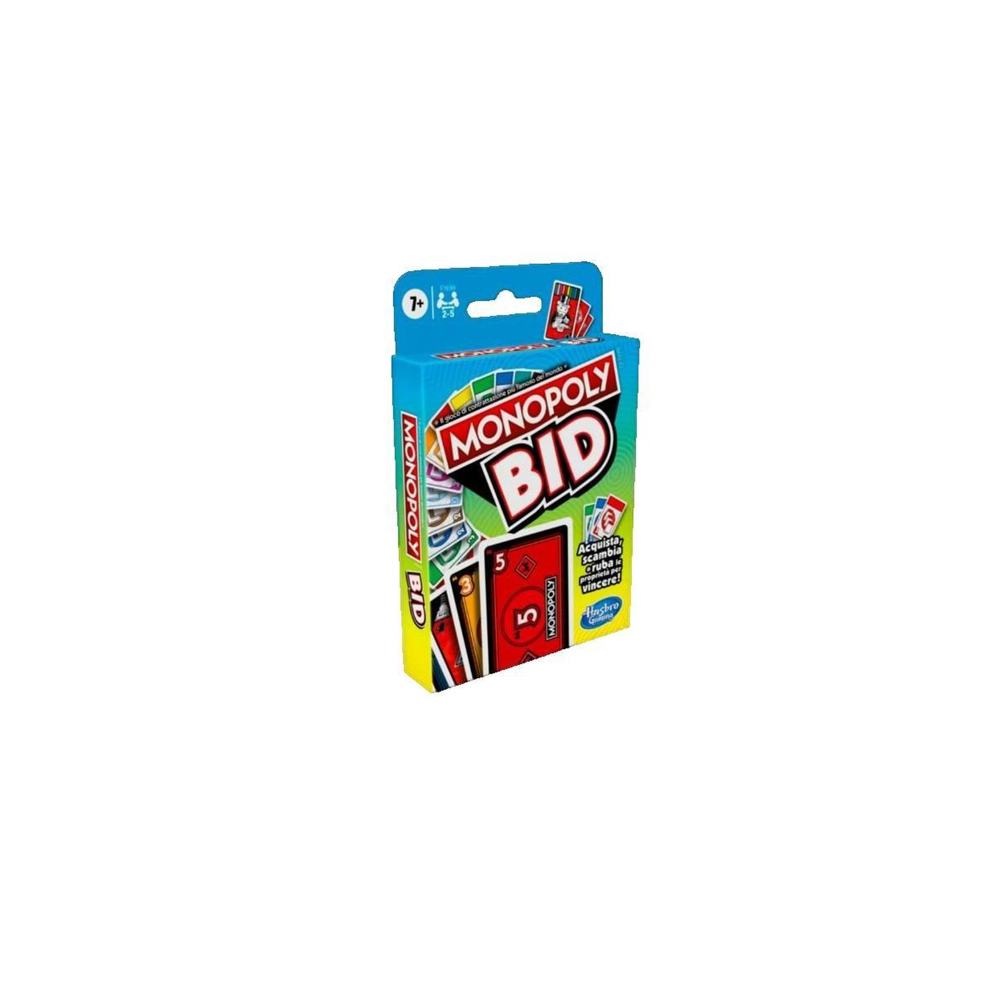 HASBRO Jeu de cartes Hasbro Monopoly Bid