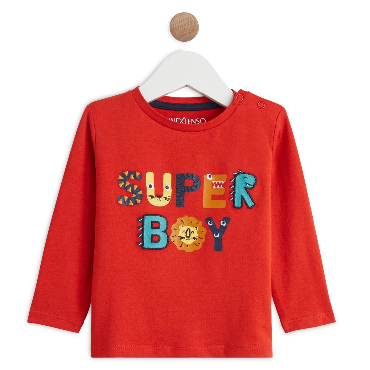 INEXTENSO T-shirt manches longues coton bio bébé garçon