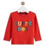 Voir la diapositive 1 : INEXTENSO T-shirt manches longues coton bio bébé garçon