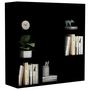 Voir la diapositive 5 : VIDAXL Bibliotheque noir 98x29x97,5 cm bois d'ingenierie
