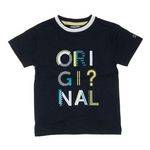 ELLE EST OU LA MER T shirt  Garçon EOM  Dixsou. Coloris disponibles : Bleu