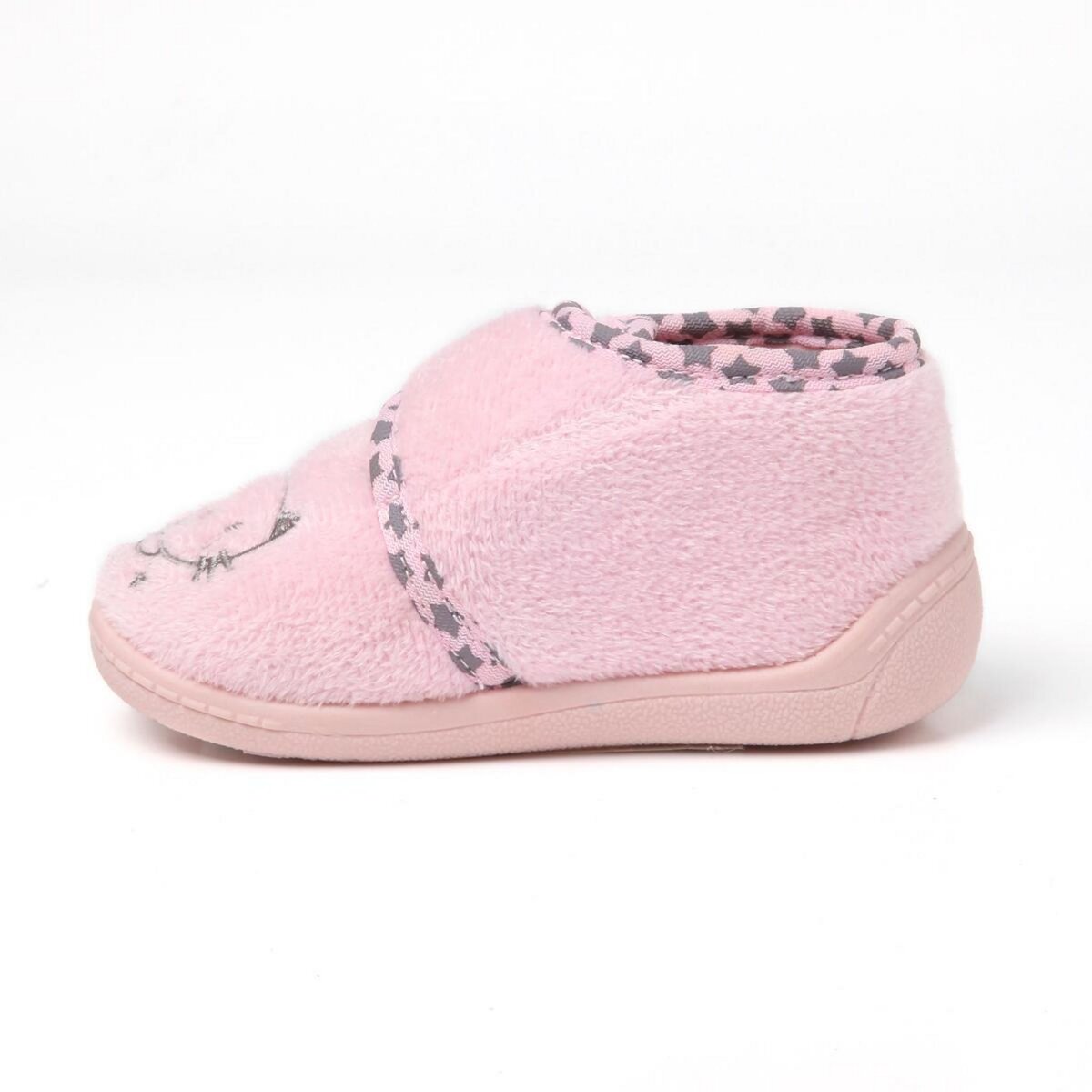 IN EXTENSO Chaussons chat à scratch bébé fille