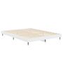 Voir la diapositive 5 : VIDAXL Cadre de lit sans matelas blanc 140x190 cm bois d'ingenierie