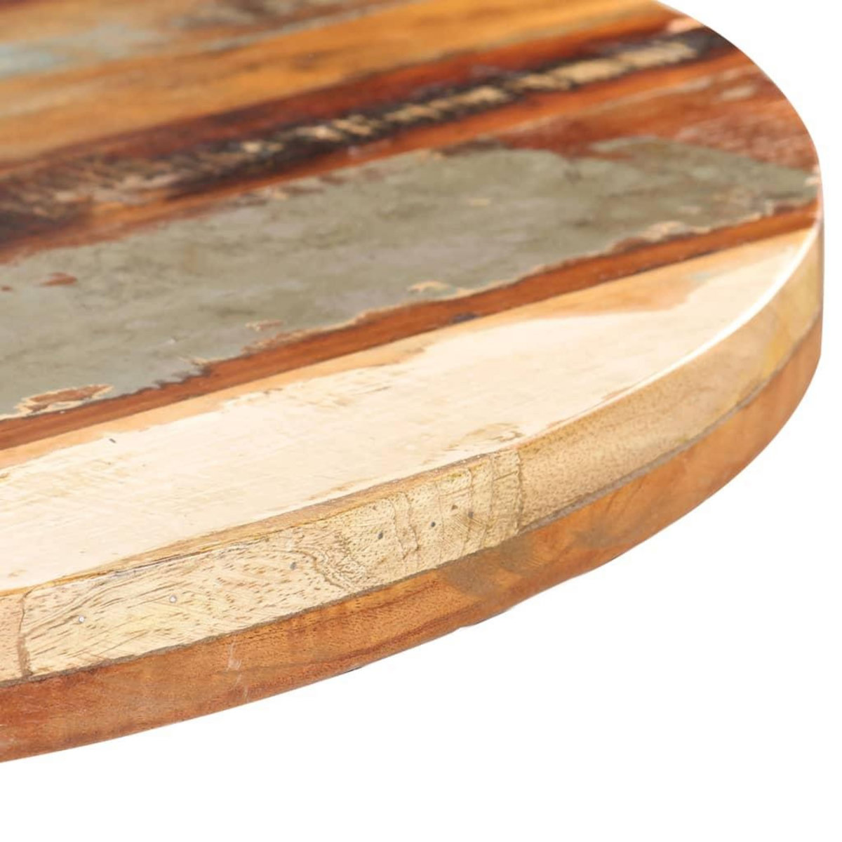 VIDAXL Table de bistro Carree Ø80x75 cm Bois de recuperation massif