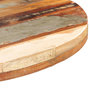 Voir la diapositive 3 : VIDAXL Table de bistro Carree Ø80x75 cm Bois de recuperation massif
