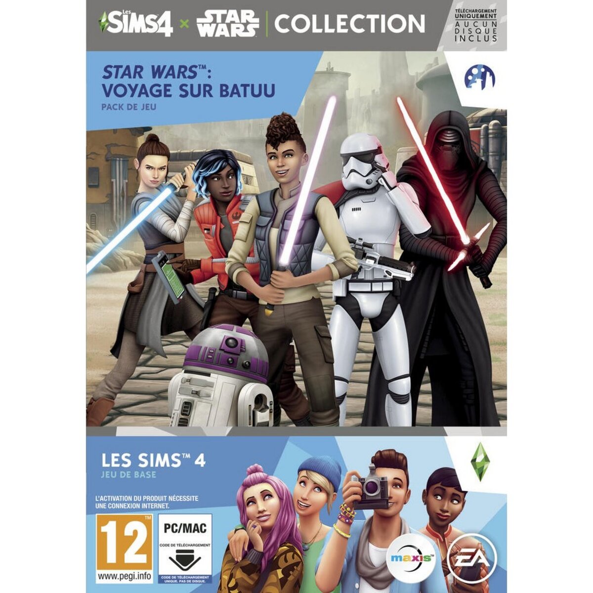 Namco Les Sims 4 + Star Wars: Voyage sur Batuu PC