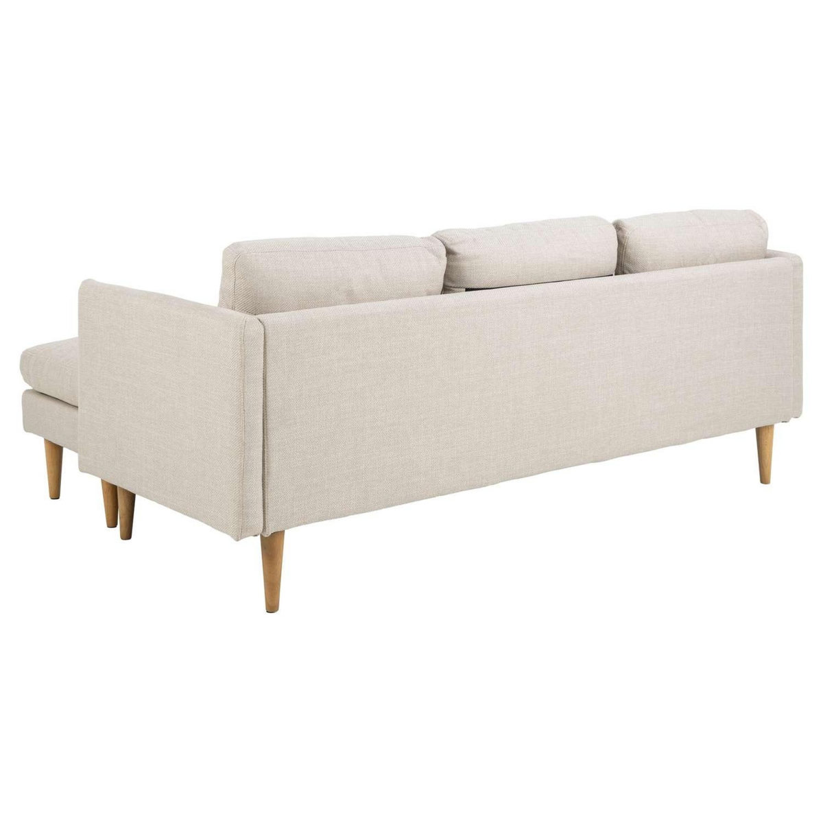 TOILINUX Canapé d'angle Milly - 3 places