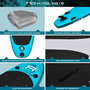 Voir la diapositive 5 : ROHE Stand Up Paddle Gonflable PACIFIC ROHE - 10'6'' (320cm) 30'' (76cm) 6'' (15cm) avec Pompe, Pagaie, Leash et Sac de transport