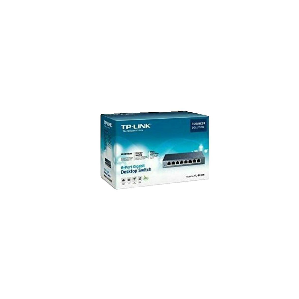 TP-LINK Commutateur réseau TP-LINK TL-SG108 8 ports Gigabit