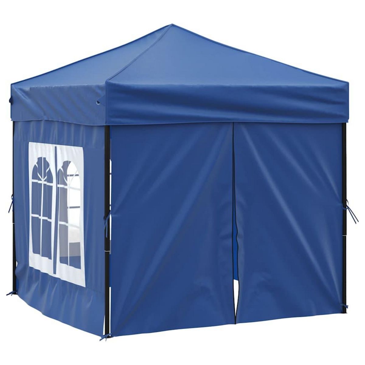 VIDAXL Tente de reception pliable avec parois Bleu 2x2 m