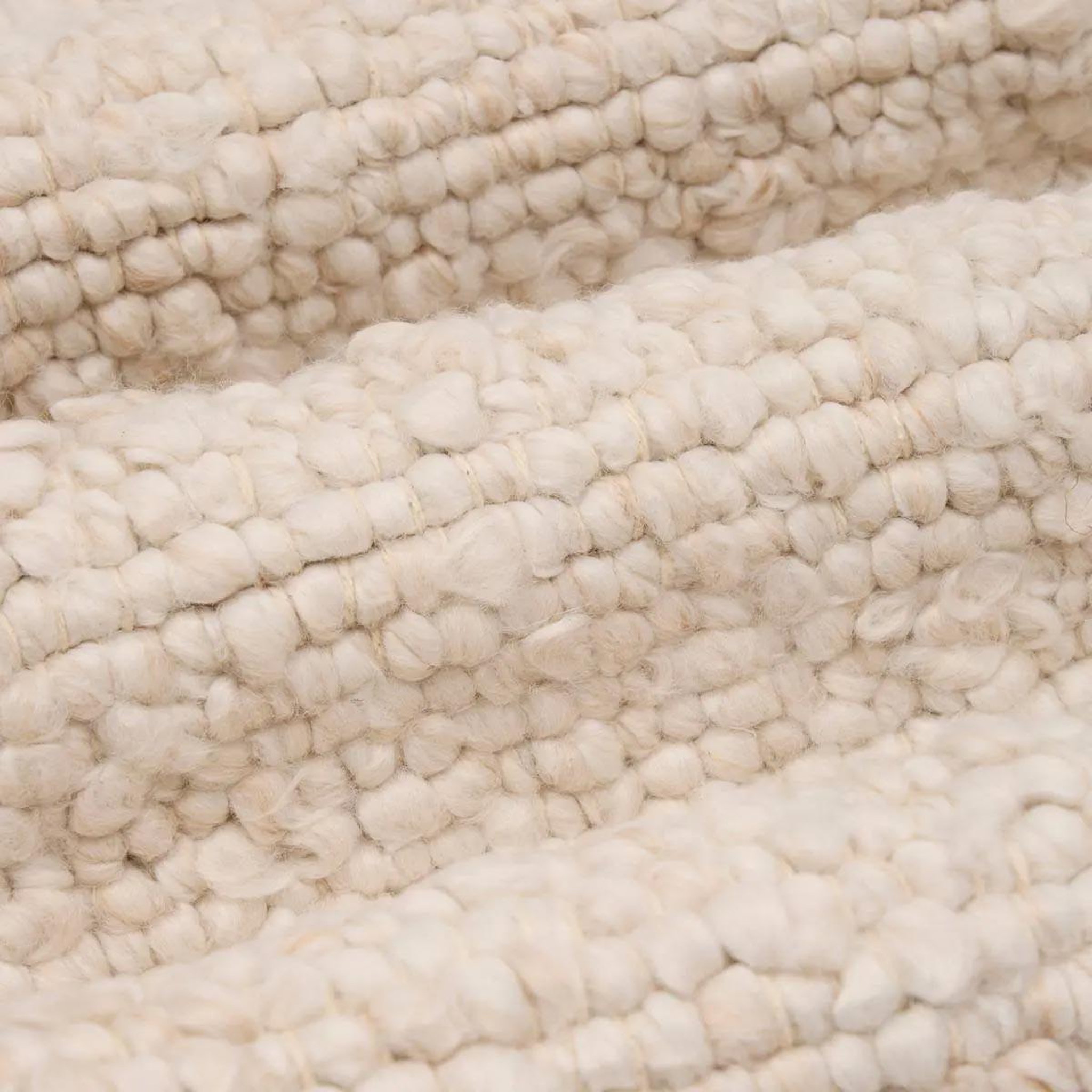 Voir la diapositive 3 : ATMOSPHERA Tapis effet laine  volna  60x90cm ivoire