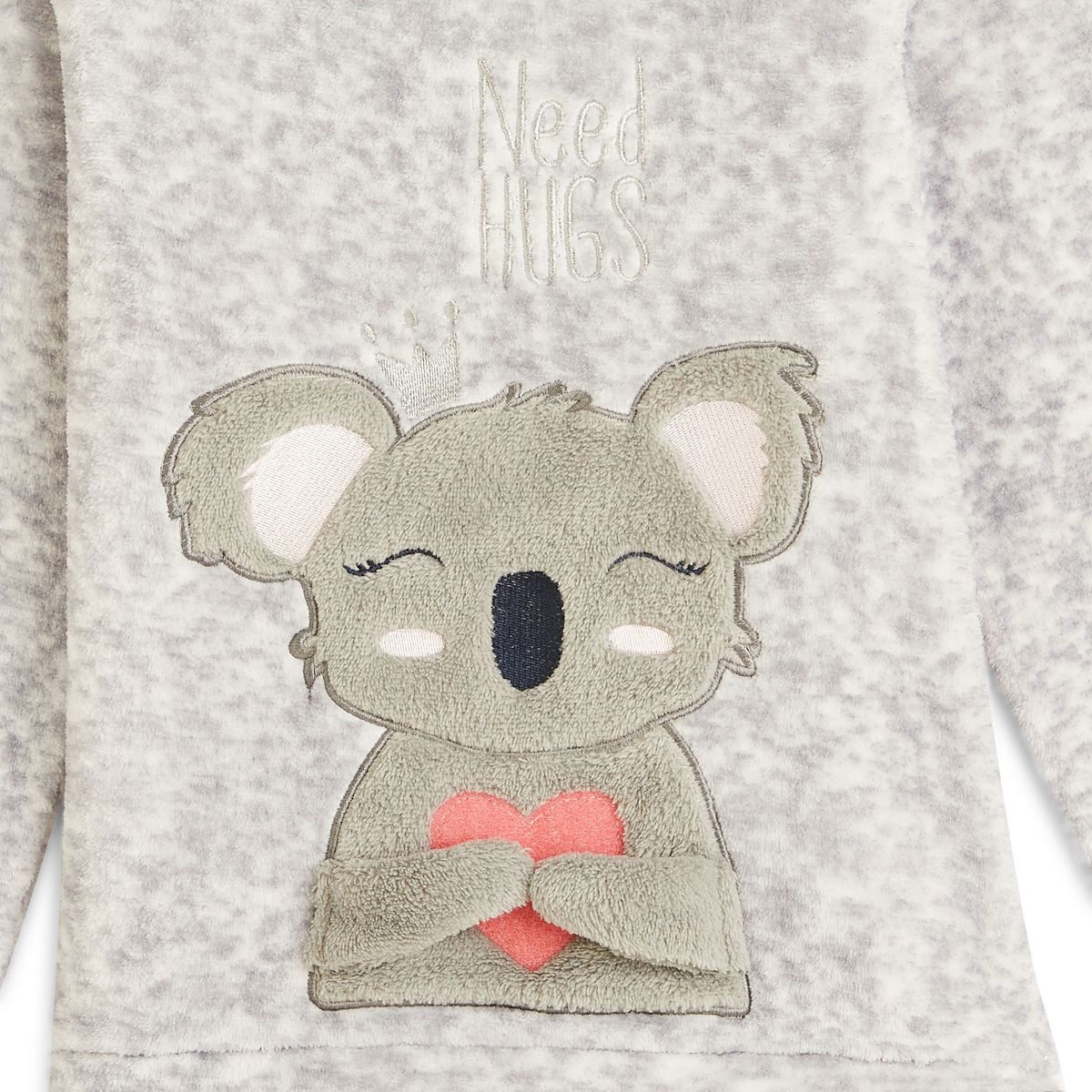 IN EXTENSO Ensemble pyjama peluche koala fille