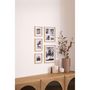 Voir la diapositive 5 : ATMOSPHERA Lot de 5 cadres photos en bois - Beige