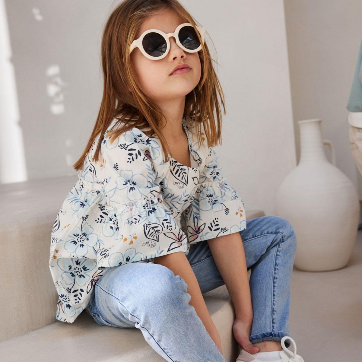 Petit Béguin Blouse enfant Hélénie