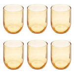 SECRET DE GOURMET Lot de 6 Verres à Eau  Paol'Eau  31cl Jaune