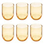 Voir la diapositive 1 : SECRET DE GOURMET Lot de 6 Verres à Eau  Paol'Eau  31cl Jaune