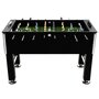 Voir la diapositive 2 : VIDAXL Table de football Acier 60 kg 140 x 74,5 x 87,5 cm Noir