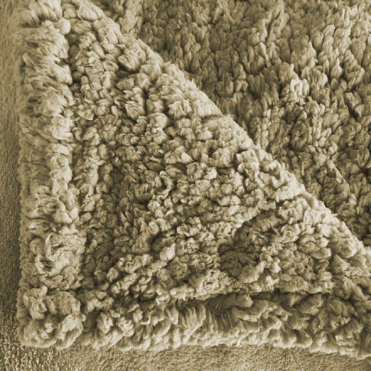 ACTUEL Plaid double face polaire/sherpa  