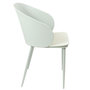Voir la diapositive 3 : The Home Deco Factory Fauteuil design à coque Alison