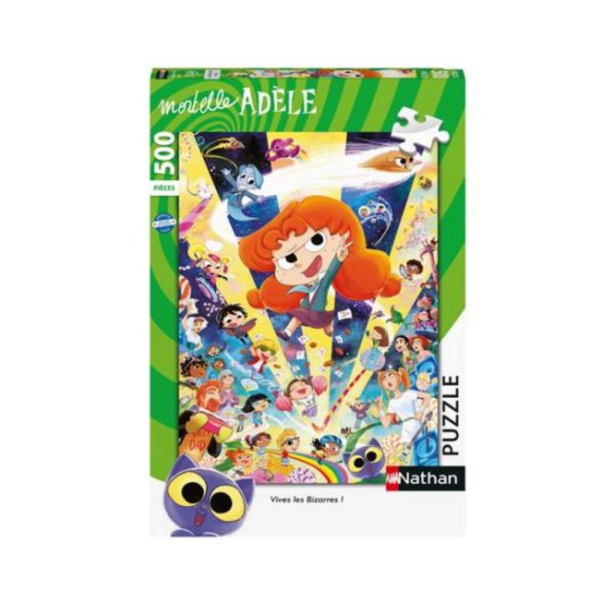 Nathan Puzzle 500 pièces Nathan La reine des bêtises Mortelle Adèle
