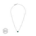 CLIO BLUE Collier Coeur  Clio Blue Angel. Coloris disponibles : Vert