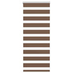 VIDAXL Store zebre marron 60x100 cm largeur du tissu 55,9 cm polyester