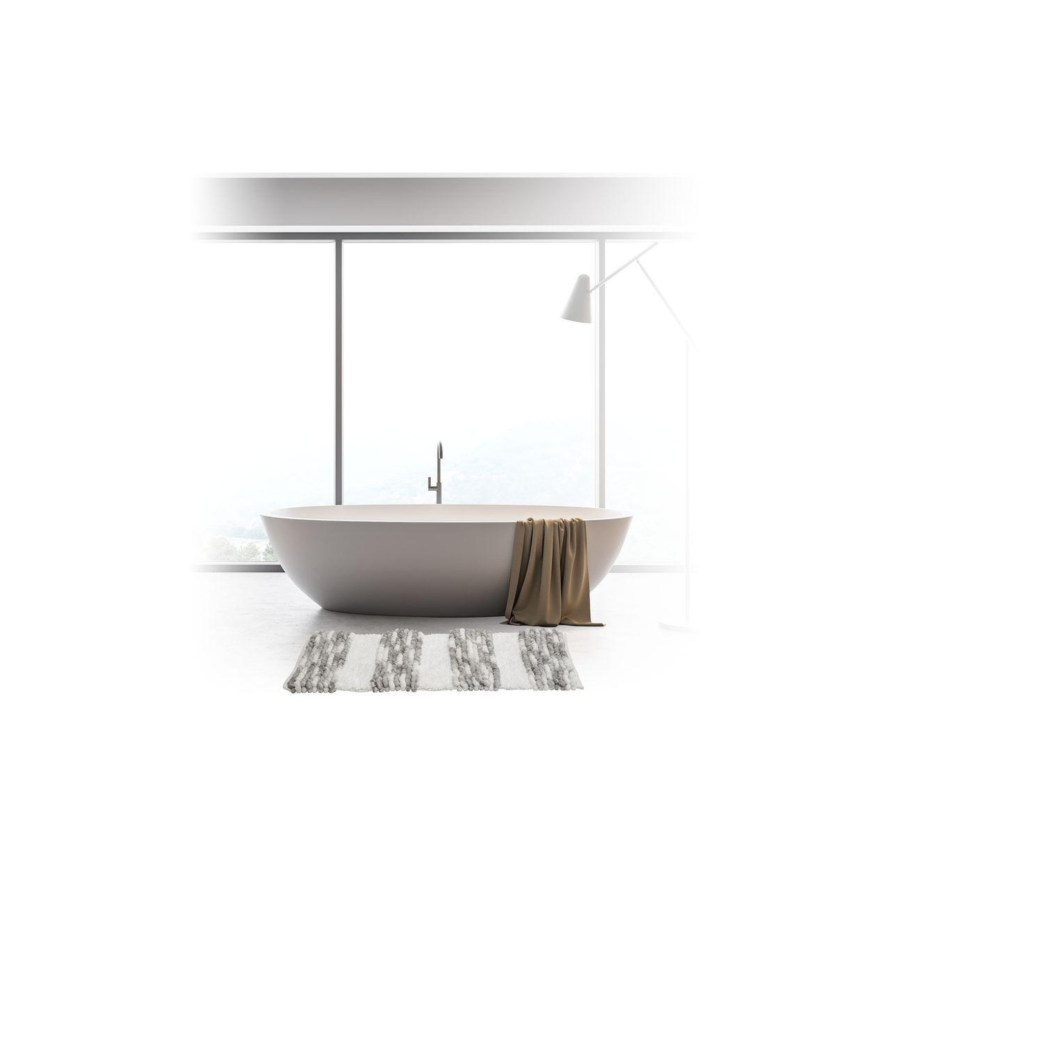 Voir la diapositive 4 : FIVE Tapis Epais pour salle de bain