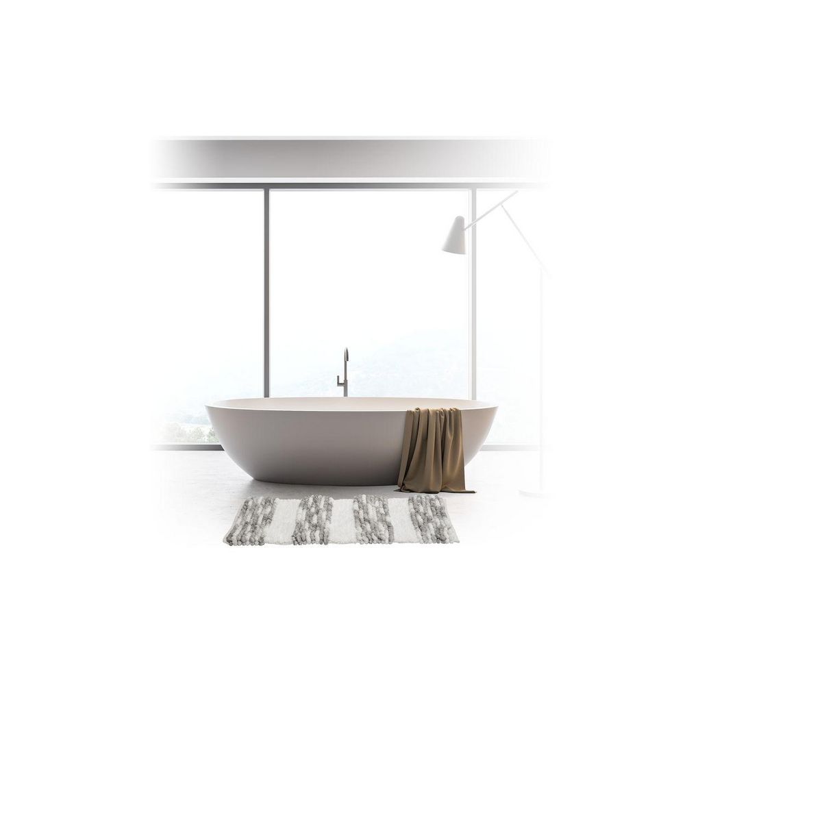 FIVE Tapis Epais pour salle de bain