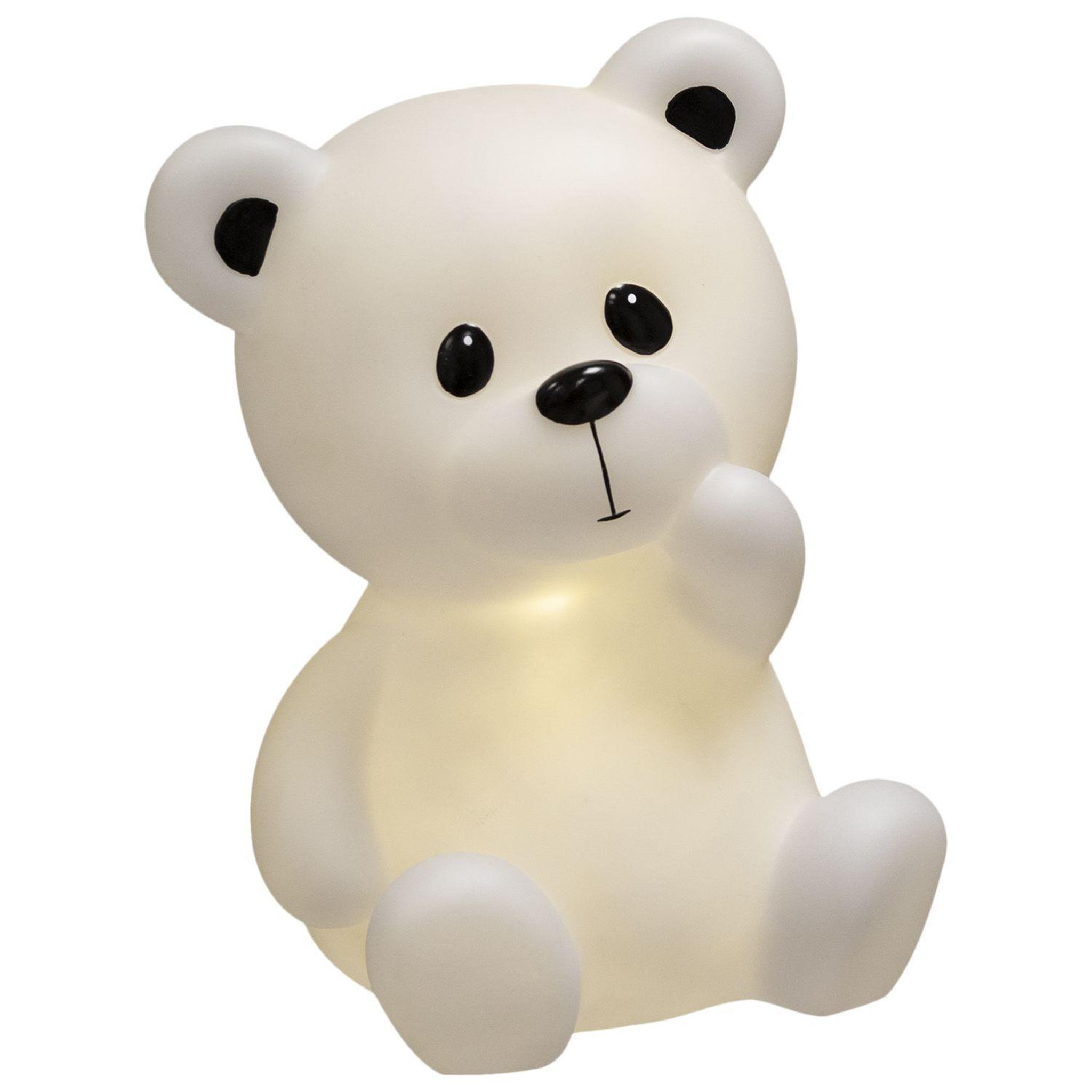 Voir la diapositive 2 : ATMOSPHERA Veilleuse xl ourson - blanc