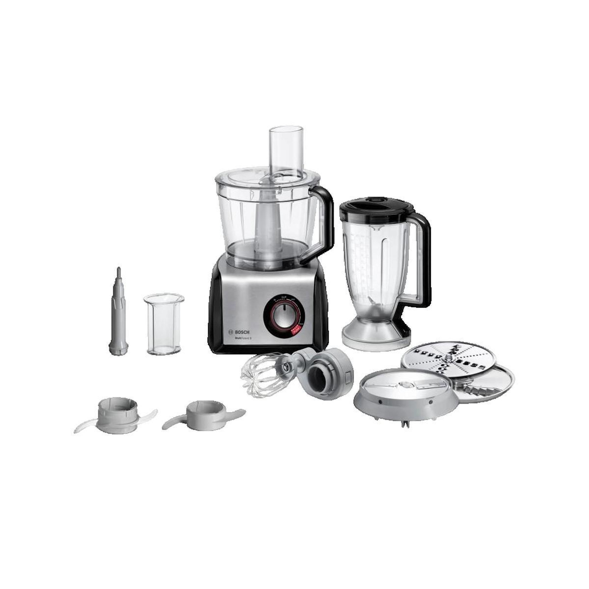 Voir la diapositive 3 : BOSCH Robot multifonction Bosch MultiTalent 8 noir et transparent